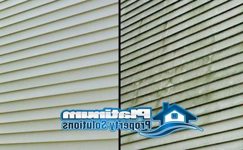 don't pressure wash vinyl siding soft wash instead to remove dirt and algae